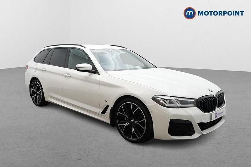 Used BMW 520 M Sport 2021 White Estate
