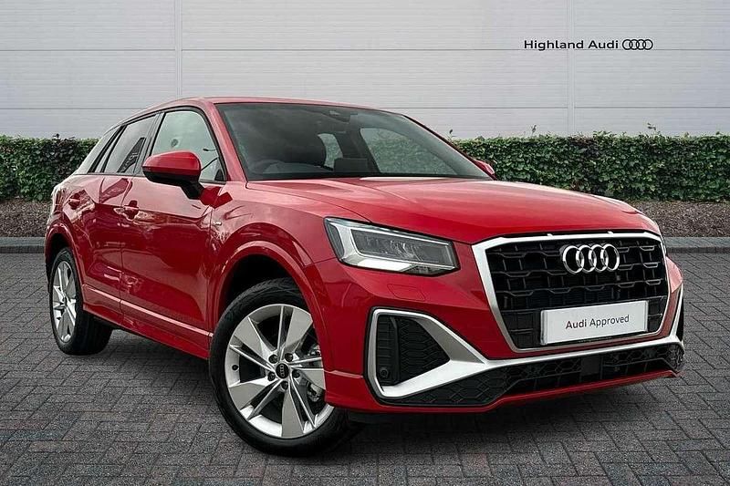 Red Used 2025 Audi Q2 S-Line SUV | £29,495 (Expensive) - Image 1/4