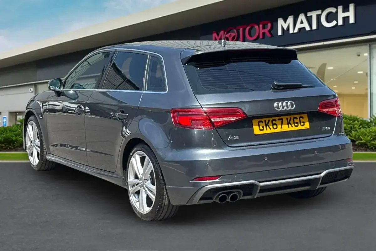 Used Audi A3 Sportback S-Line 190 HP (139 kW) 2017 Grey Hatchback