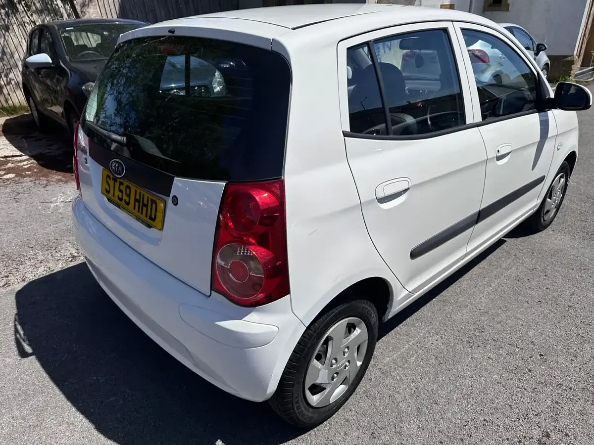 Used Kia Picanto 2009 White Hatchback