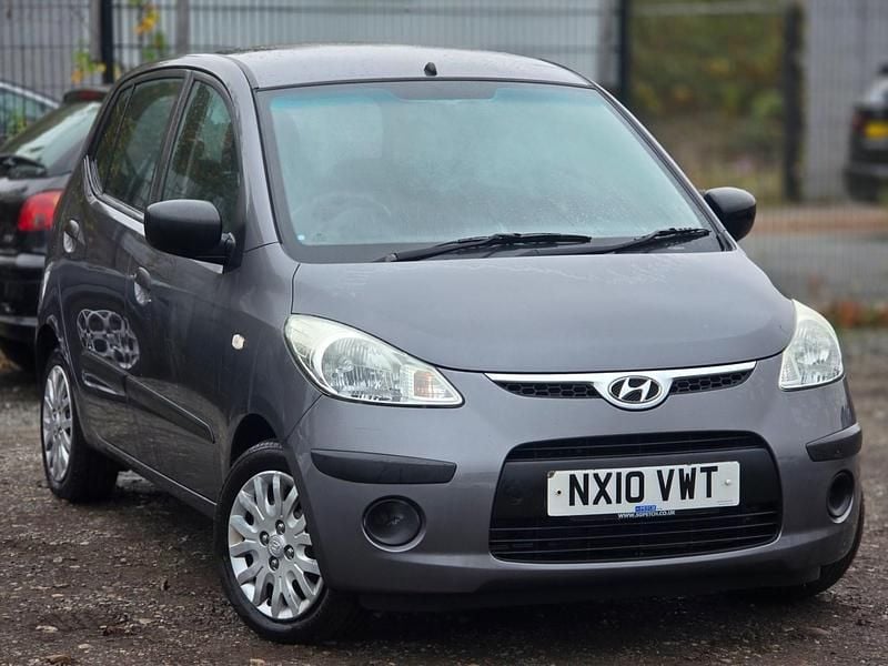 Grey Used 2010 Hyundai i10 Classic Hatchback | £1,495 (Good price) - Image 1/4