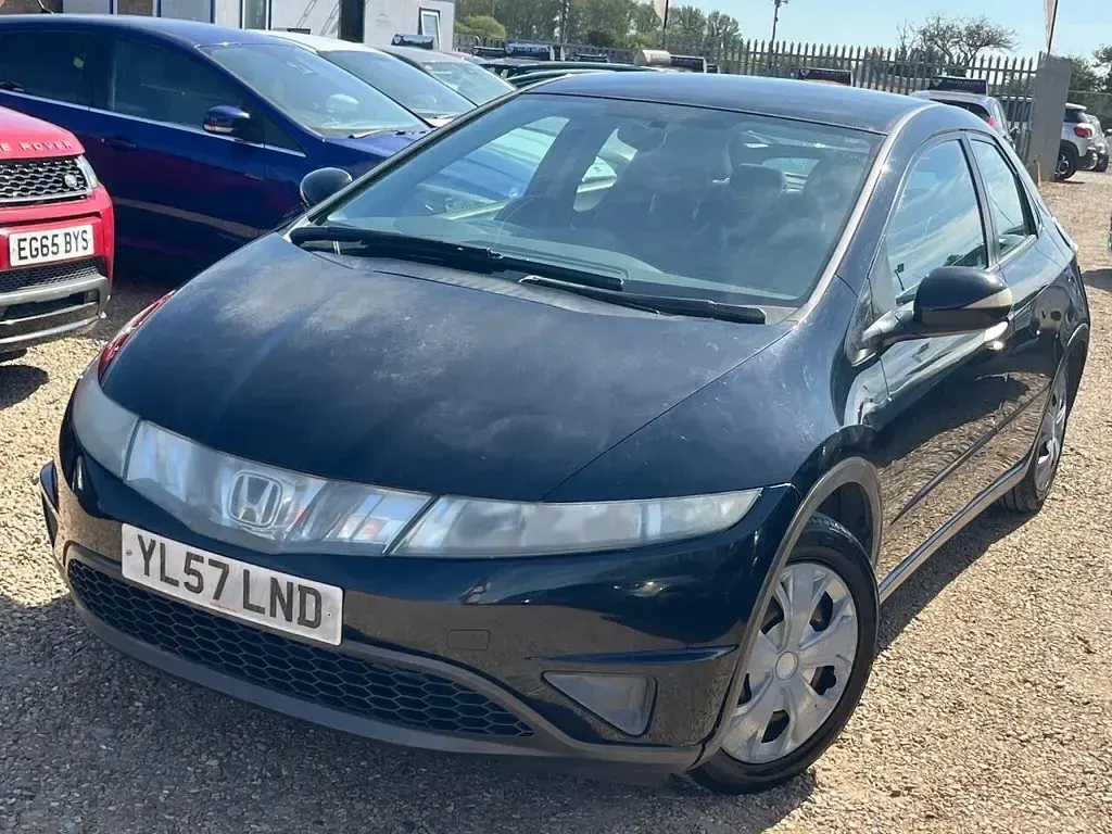 Used Honda Civic SE 2008 Black Hatchback