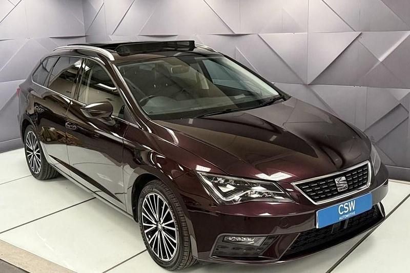 Used Seat Leon ST XCELLENCE 184 HP (135 kW) 2017 Purple Estate
