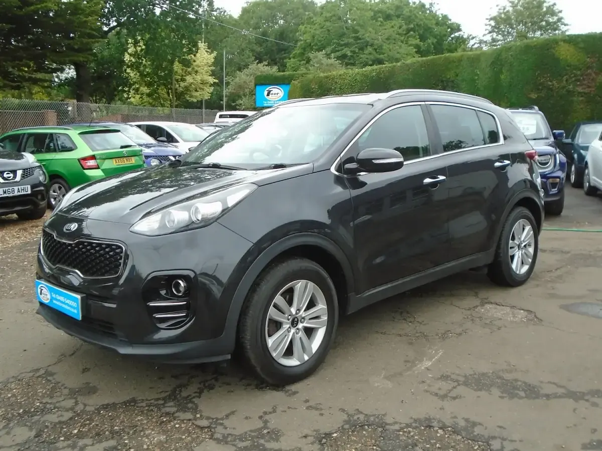 Used Kia Sportage 130 HP (95 kW) 2016 Black SUV