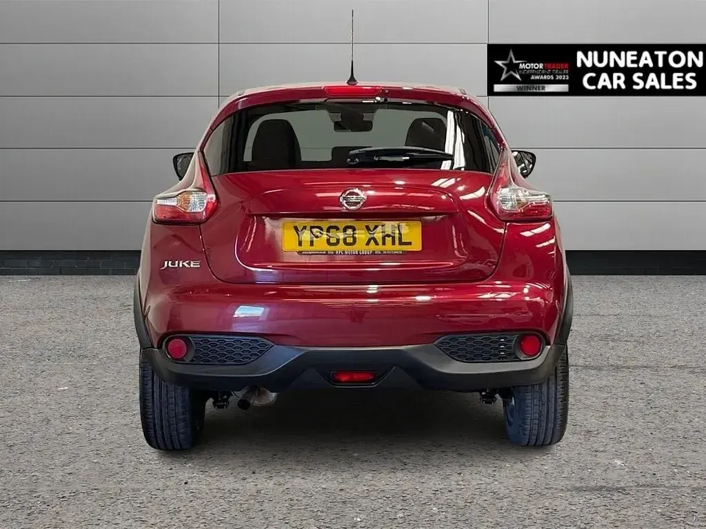 Begagnad Nissan Juke Tekna 117 HK (86 kW) 2019 Röd SUV