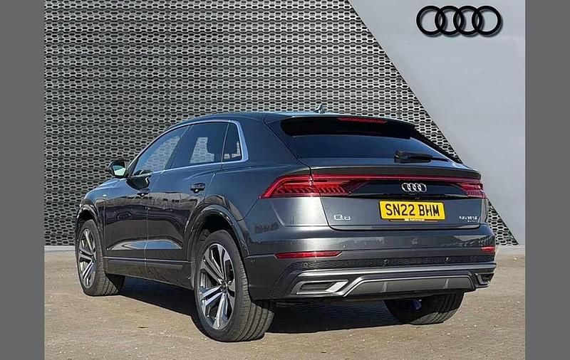 Used Audi Q8 S-Line 334 HP (245 kW) 2022 Grey SUV
