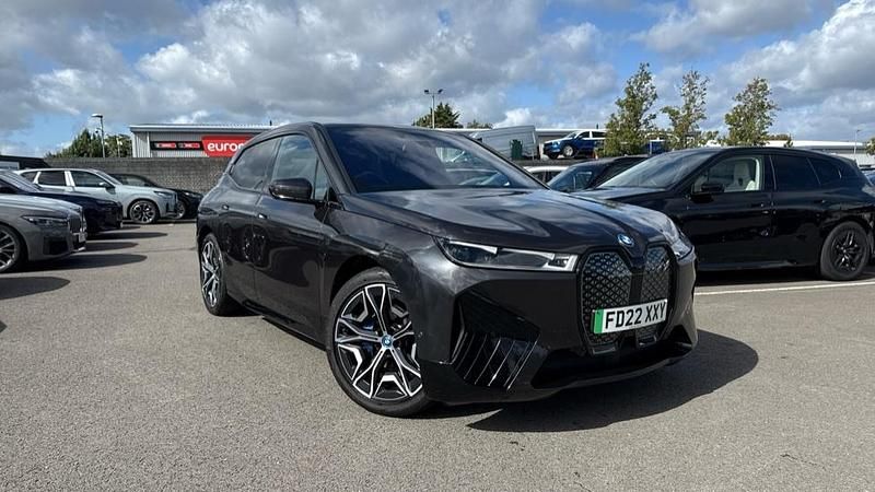 Grey Used 2022 BMW iX M Sport SUV | £35,811 (A bit pricey) - Image 1/4