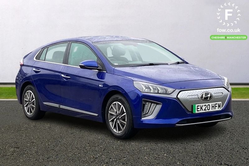 Blue Used 2020 Hyundai Ioniq Premium Sedan | £8,599 (Good price) - Image 1/3