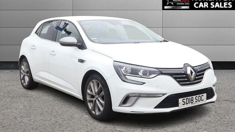 Used Renault Mégane GT Line GT-Line 130 HP (95 kW) 2018 White Hatchback