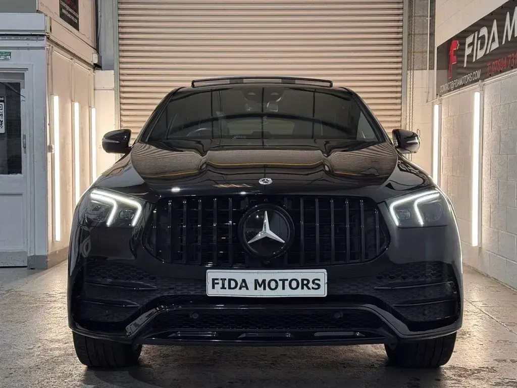 Used Mercedes GLE400 AMG line 2022 Black Coupe