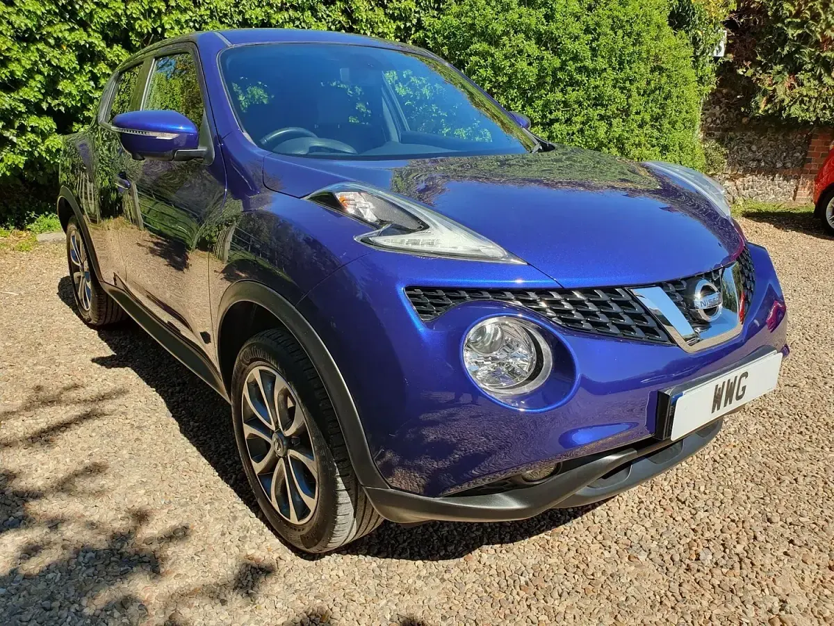 Used Nissan Juke Tekna 2018 Blue SUV