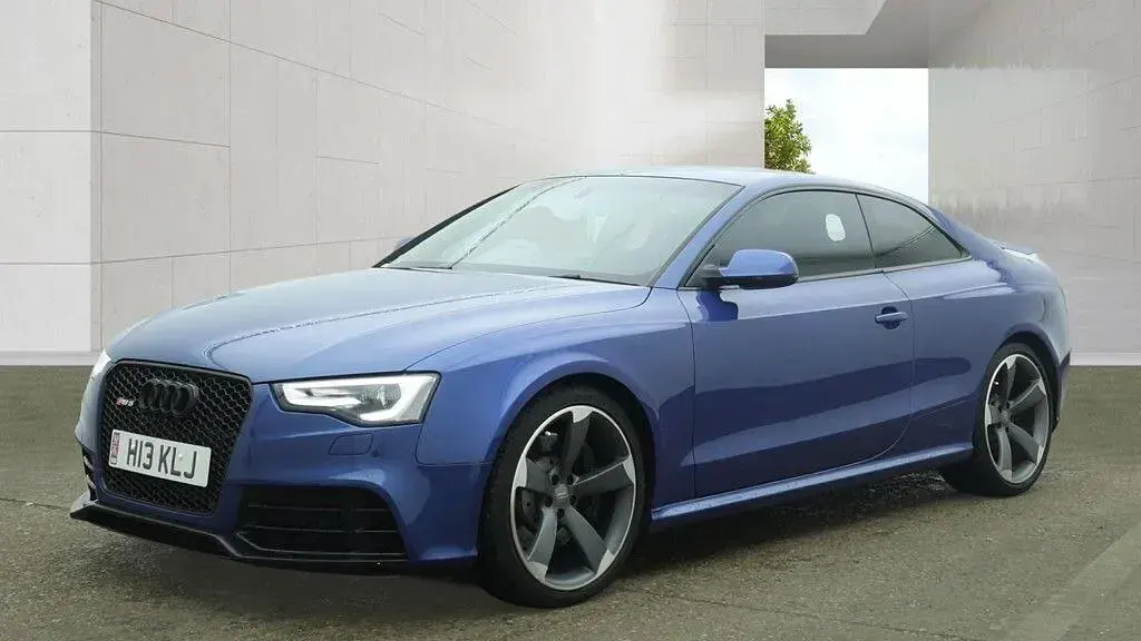 Used Audi RS5 Advanced 450 HP (330 kW) 2013 Blue Coupe