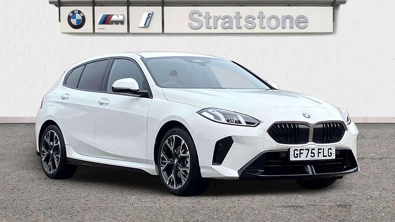 New BMW 120 M Sport 168 HP (123 kW) 2025 White Hatchback