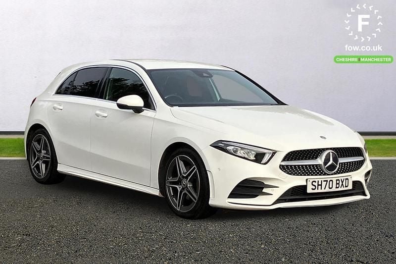 Used Mercedes A180 Executive 136 HP (100 kW) 2020 White Hatchback