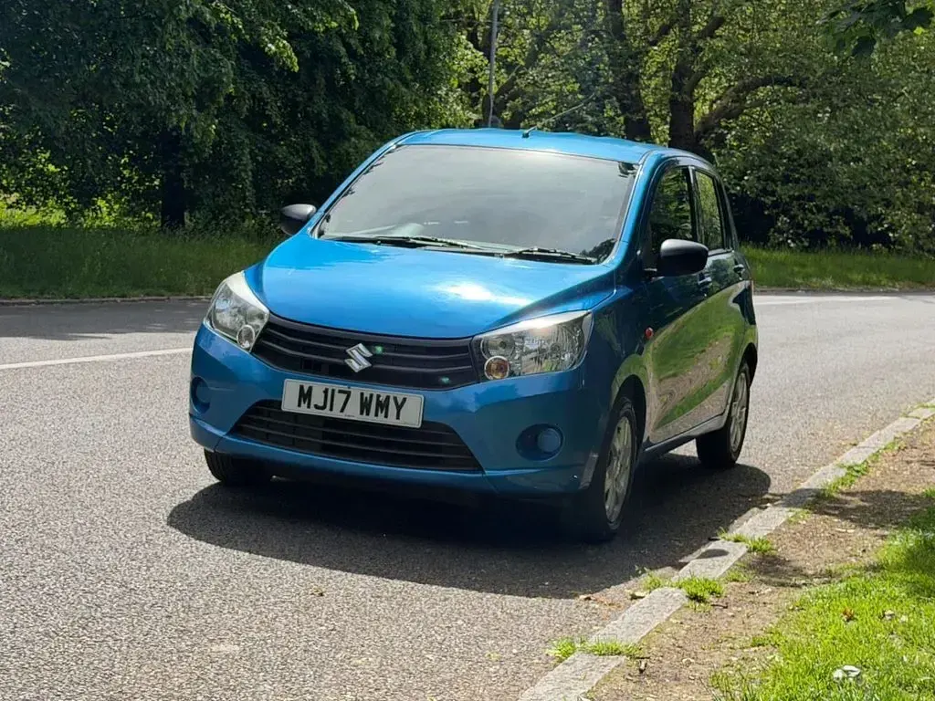 Used Suzuki Celerio 68 HP (50 kW) 2017 Blue Hatchback