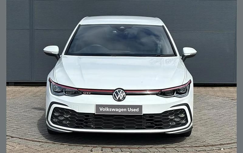 Used VW Golf VIII GTI 241 HP (177 kW) 2021 White Hatchback