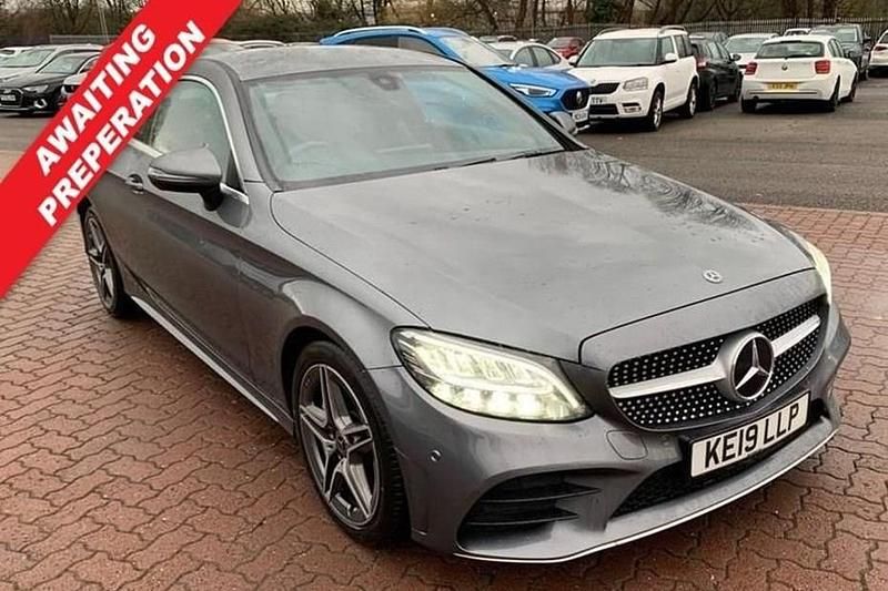 Grey Used 2019 Mercedes C300 AMG line Coupe | £18,000 (Good price) - Image 1/1