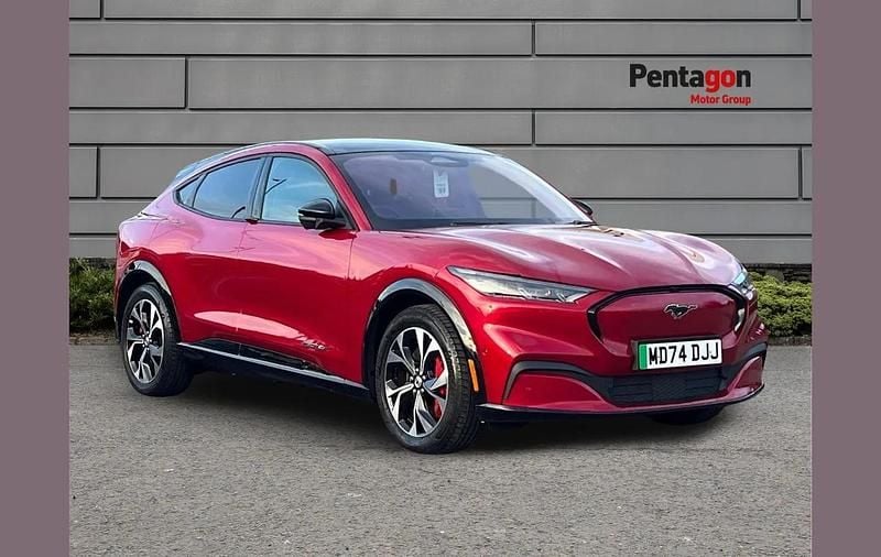 Red Used 2024 Ford Mustang Mach-E Premium SUV | £30,995 (A bit pricey) - Image 1/4
