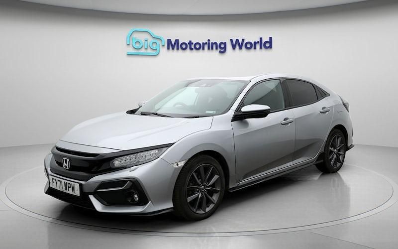 Used Honda Civic Sport 182 HP (133 kW) 2021 Silver Hatchback