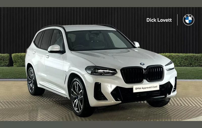 White Used 2025 BMW X3 M Sport SUV | £47,000 - Image 1/4