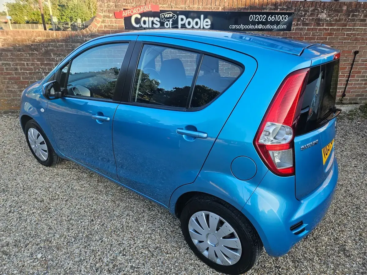 Used Suzuki Splash 67 HP (49 kW) 2013 Blue Hatchback
