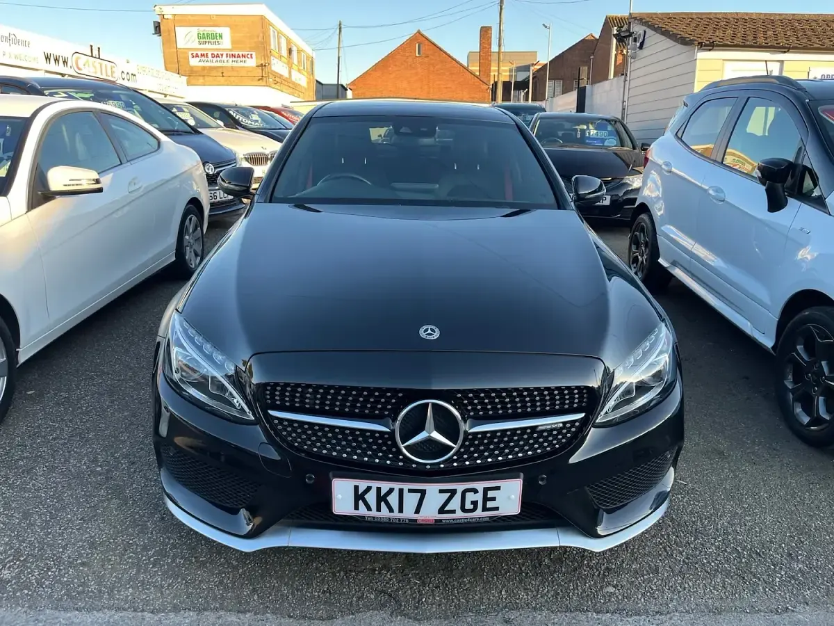 Used Mercedes C43 AMG Premium Plus 361 HP (265 kW) 2017 Black Sedan