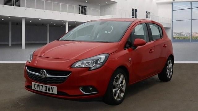 Used Vauxhall Corsa SRi 90 HP (66 kW) 2017 Red Hatchback