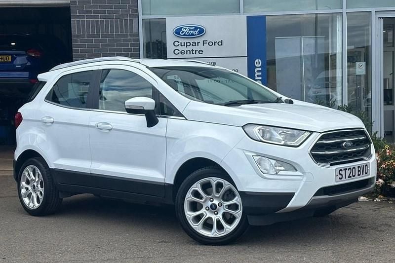 White Used 2020 Ford Ecosport Titanium SUV | £10,995 (Fair price) - Image 1/1