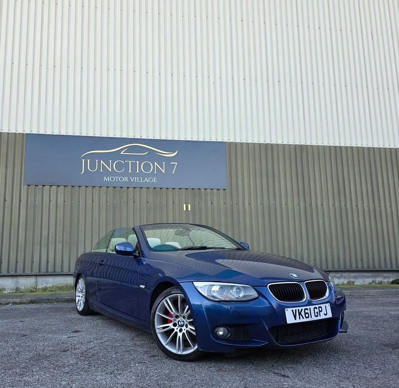 Used BMW 320 Cabriolet M Sport 2011 Blue Cabriolet