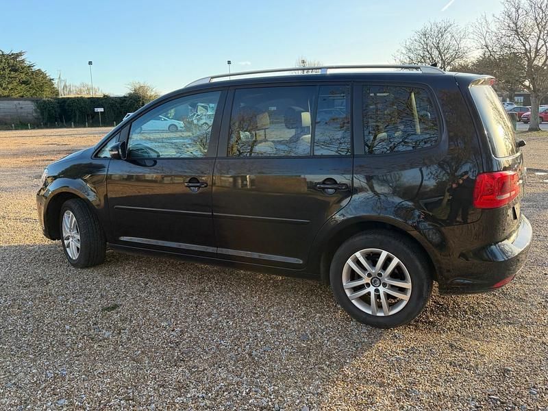 Used VW Touran SE 105 HP (77 kW) 2012 Black MPV