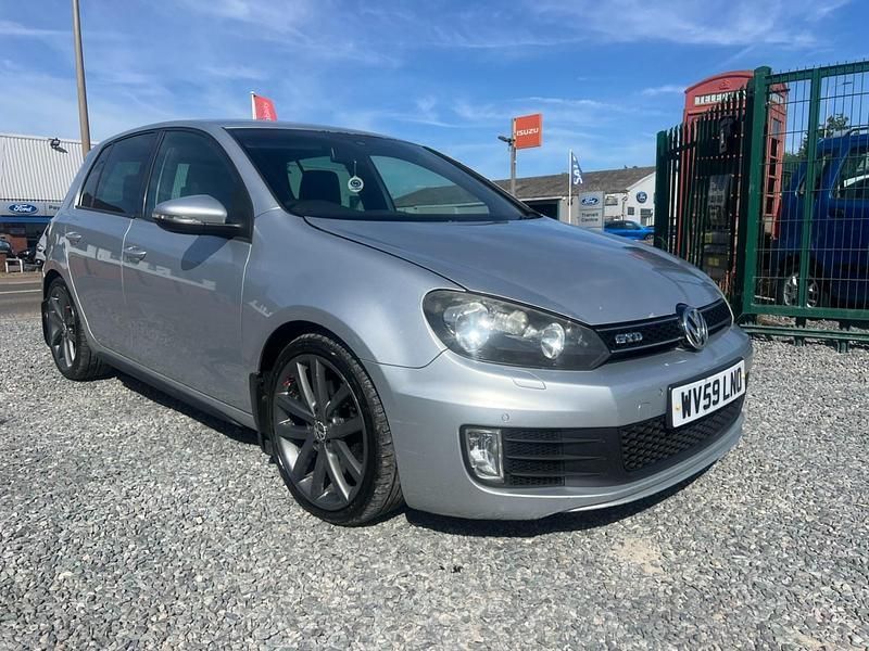 Silver Used 2009 VW Golf VI GTD Hatchback | £2,995 (A bit pricey) - Image 1/4