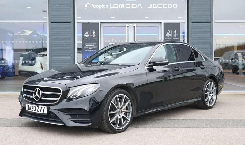 Used Mercedes E350 AMG line 286 HP (210 kW) 2020 Black Sedan