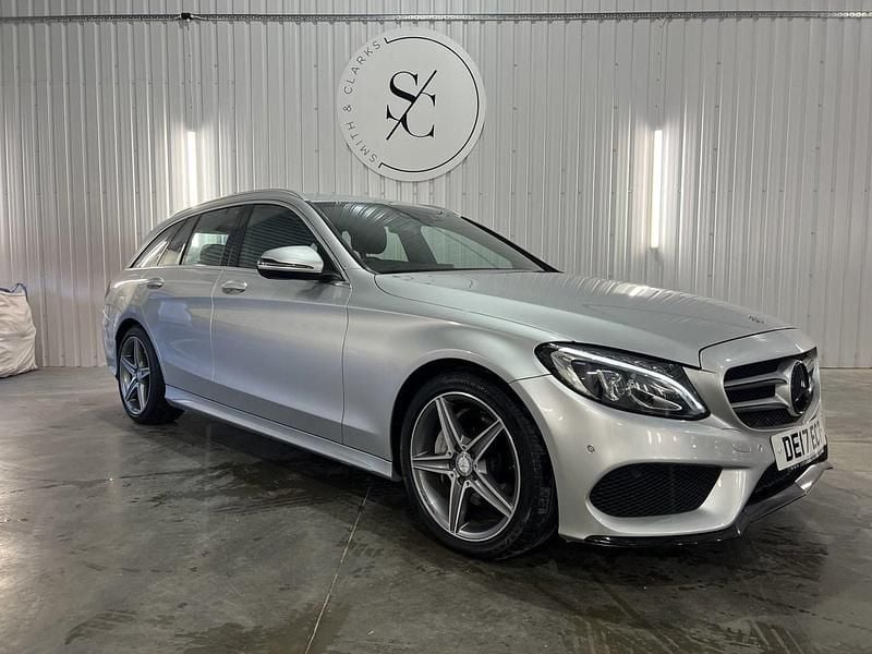 Used Mercedes C200 AMG line 2017 Silver Estate