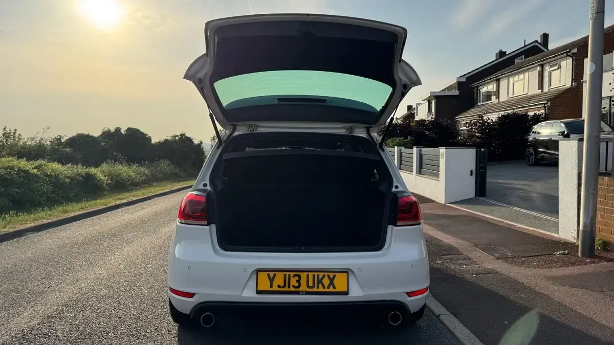 Used VW Golf VII GTI 2013 White Hatchback