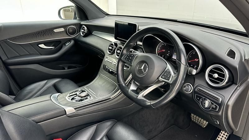 Used Mercedes GLC250 AMG line 204 HP (150 kW) 2018 Grey SUV
