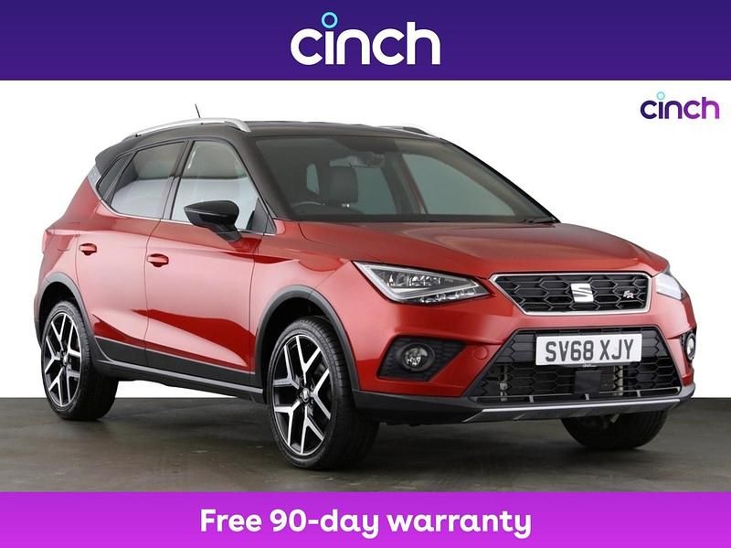 Red Used 2018 Seat Arona FR Sport SUV | £9,599 (Fair price) - Image 1/3