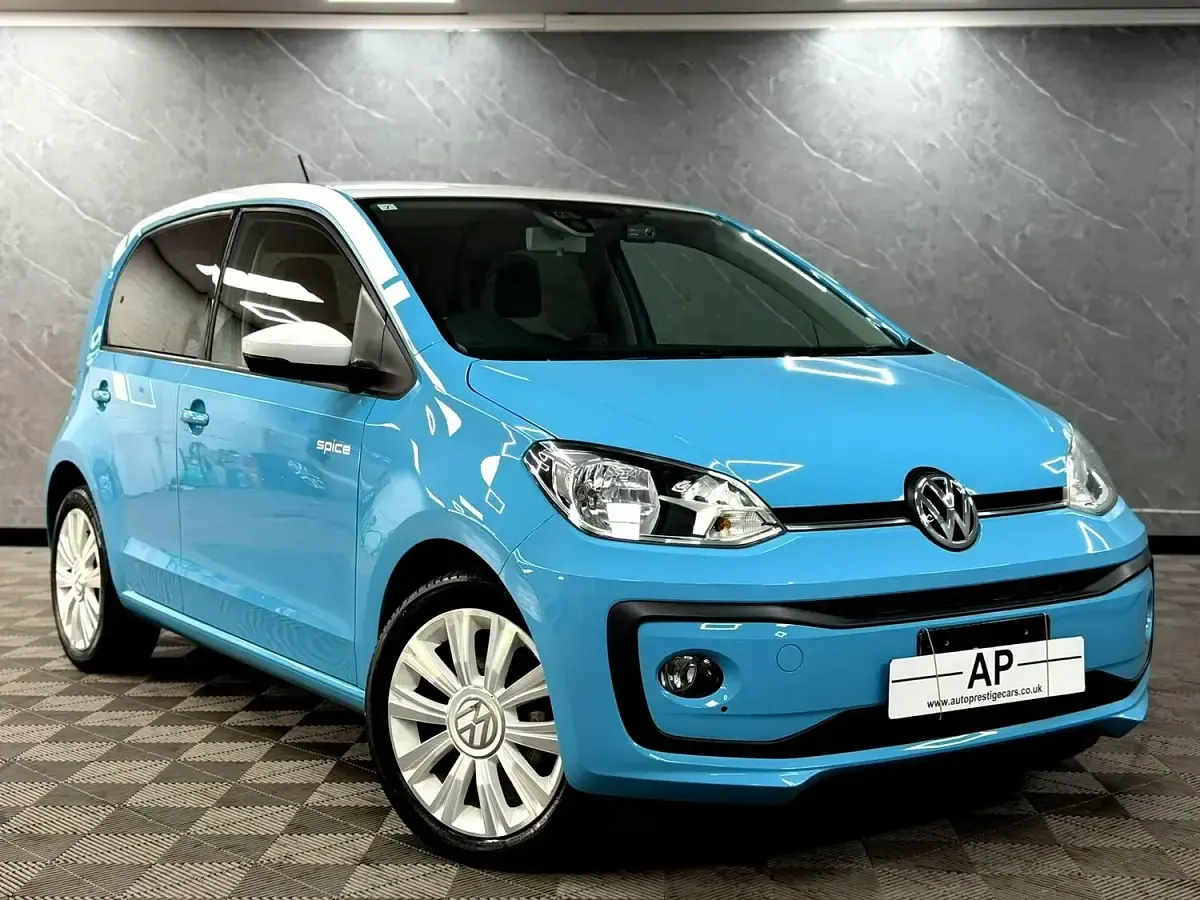 Used VW up! high up! 2019 Blue Hatchback