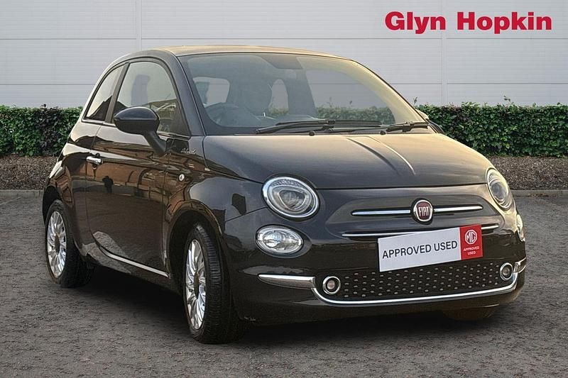 Black Used 2022 Fiat 500 Dolcevita Hatchback | £9,835 (Fair price) - Image 1/4