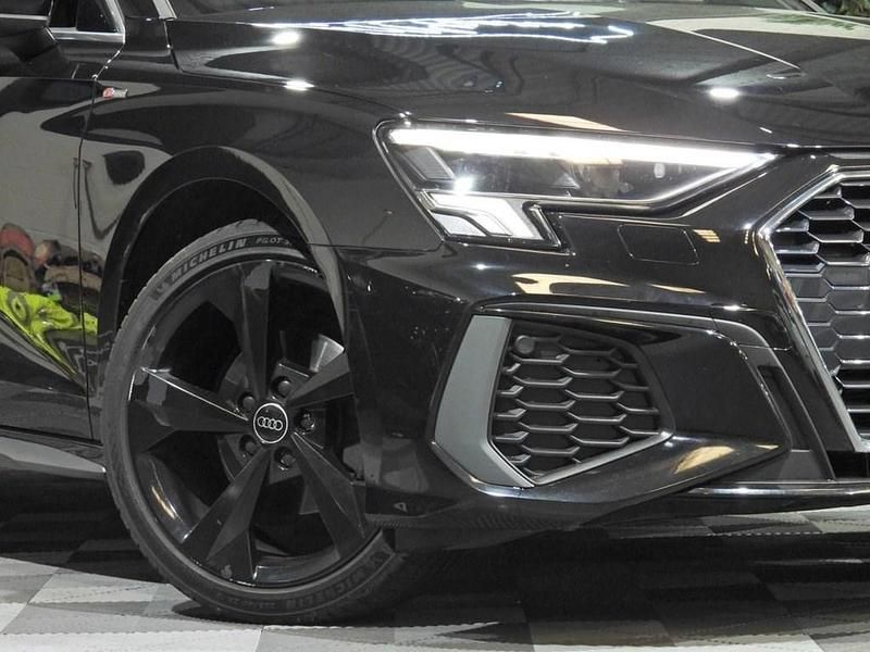 Used Audi A3 Sportback S-Line 150 HP (110 kW) 2022 Black Hatchback