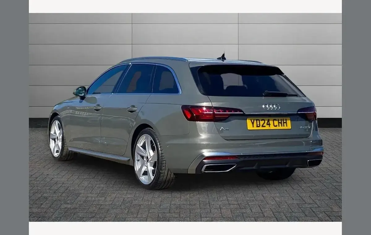 Used Audi A4 S-Line 204 HP (150 kW) 2024 Chronos grey Estate