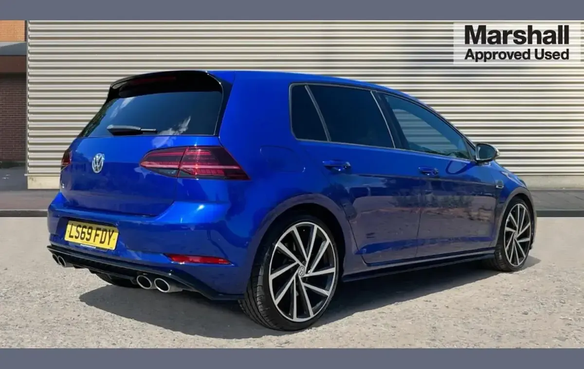 Used VW Golf VII R 300 HP (220 kW) 2019 Blue Hatchback