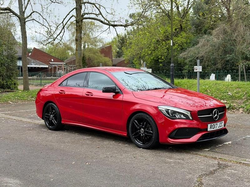 Used Mercedes CLA180 AMG line 2017 Red Sedan