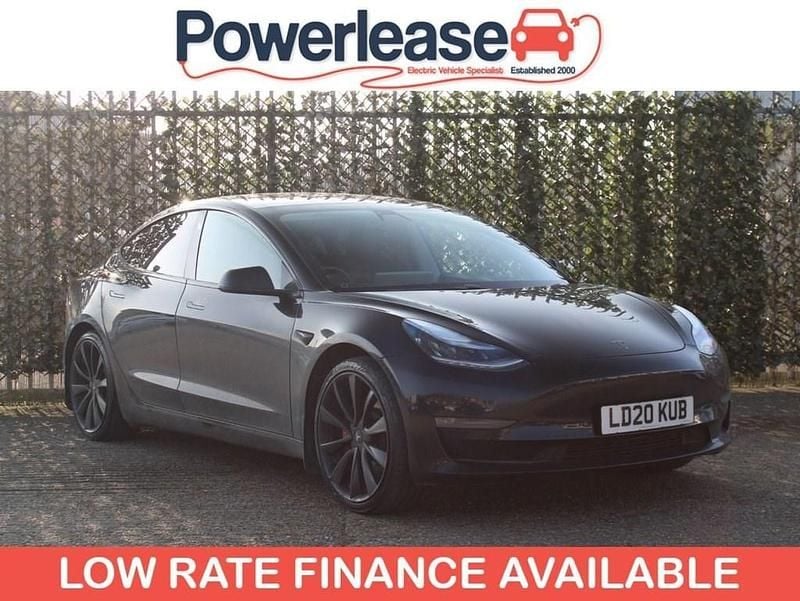 Used Tesla Model 3 Performance 82 kW (112 HP) 2020 Black Sedan