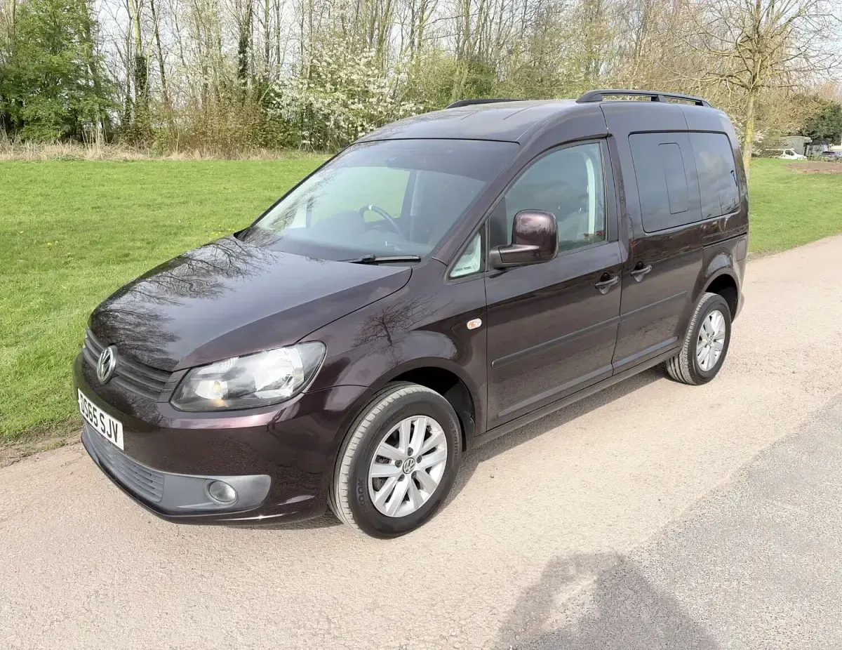 Used VW Caddy Life 2015 Purple MPV