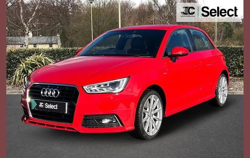 Used Audi A1 S-Line 147 HP (108 kW) 2016 Red Hatchback