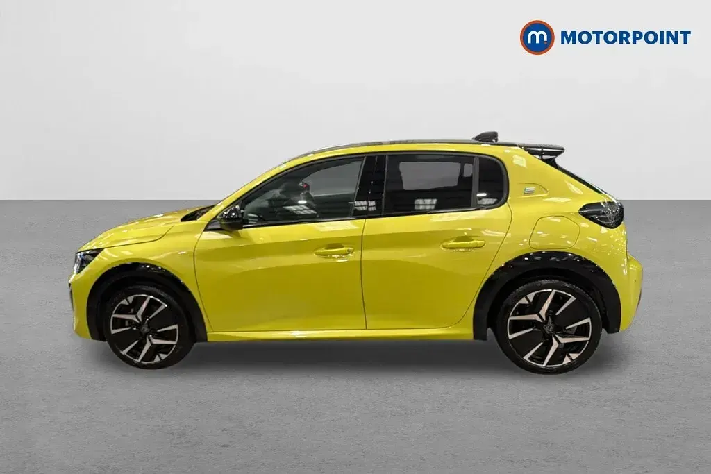 Used Peugeot e-208 GTi 114 kW (156 HP) 2024 Yellow Hatchback