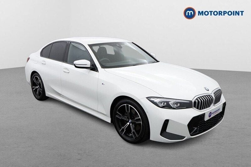 White Used 2024 BMW 320 M Sport Sedan | £28,599 (Good price) - Image 1/4