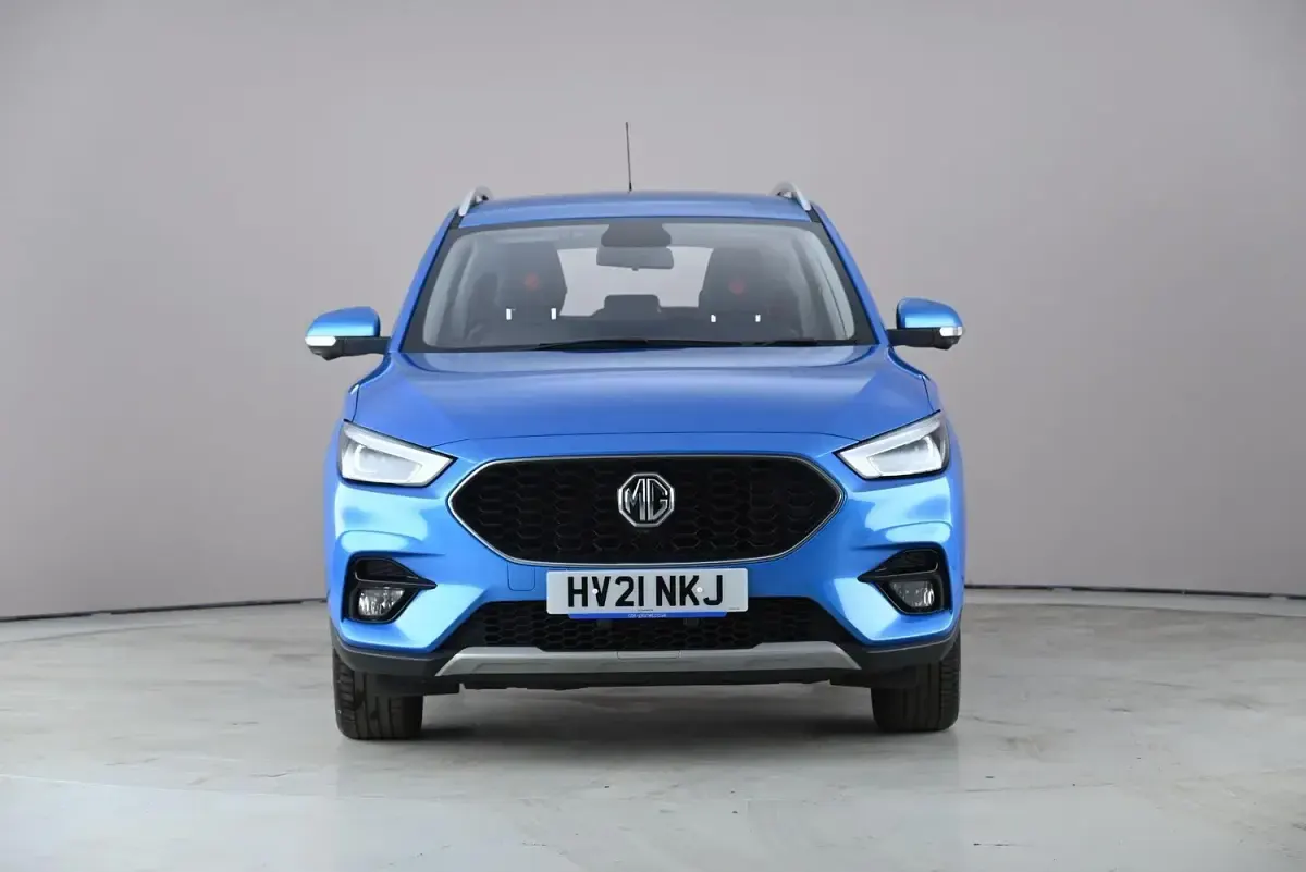 Used MG ZS Exclusive 106 HP (77 kW) 2021 Blue SUV