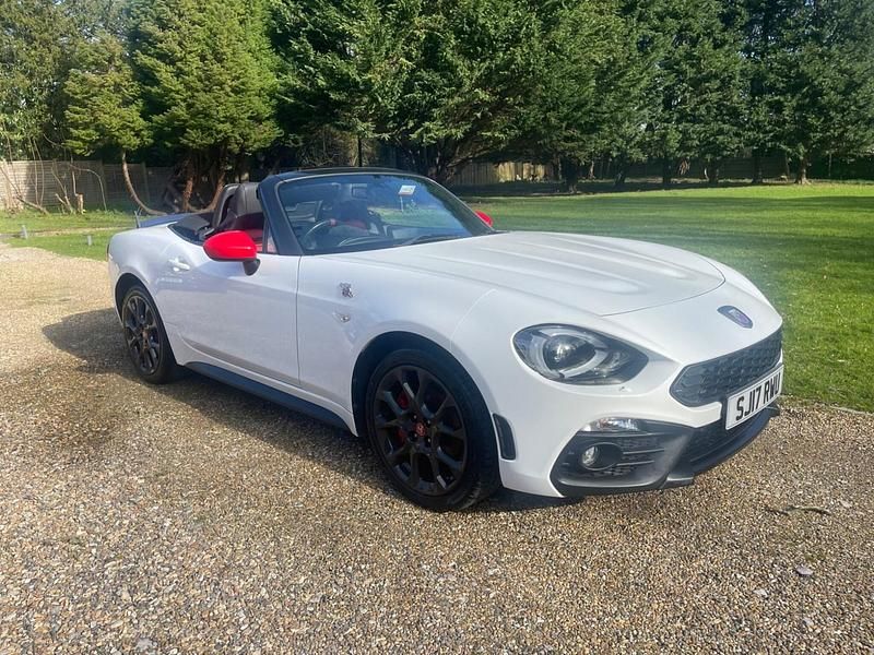 Used Abarth 124 Spider 2017 White Cabriolet