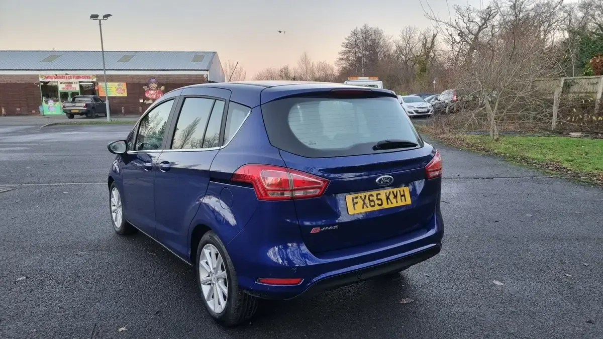 Used Ford B-MAX Titanium 105 HP (77 kW) 2015 Blue MPV